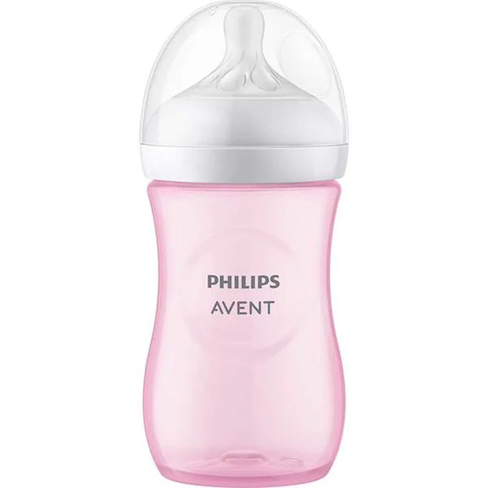 Philips AVENT / Бутылочка для кормления Natural Response, 260 мл, пластик, розовая, SCY903/11  - фото 2
